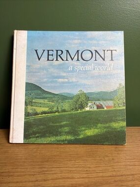 Vermont: A Special World Decorative Coffee Table Book - 1969 travel photography